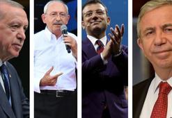 Oy oranları ortaya çıktı! Yükselişe geçti! Erdoğan, Kılıçdaroğlu, Yavaş, İmamoğlu...