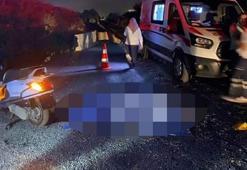 İzmir'de motosiklet devrildi: 1 ölü, 1 yaralı