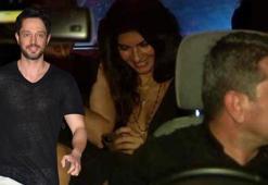 Murat Boz, Tuba Büyüküstün ve Serkan Altunorak mekan çıkışı görüntülendi! Çevirmeye takıldılar