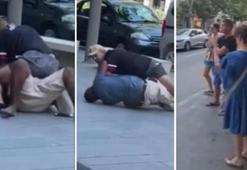 Avrupa'nın göbeğinde vahşet! Sokak ortasında döverek öldürdü