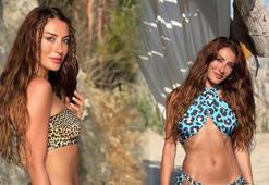 Merve Oflaz ile Allan Hakko'dan romantik tatil! Aşka geldiler...