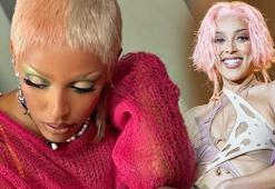Doja Cat'in yeni hali takipçilerini şok etti! Saçlarını ve kaşlarını kazıttı! 'Sevmiyorum'
