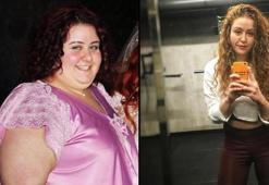 Aslı Samat 100 kilo verdi! 'Şişman bir kıza aşık olan birini gördünüz mü?'