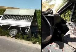 Batman'da işçi taşıyan kamyonet devrildi: 7 yaralı