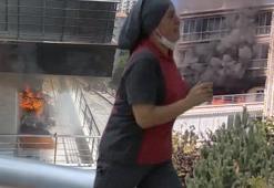 Balkondaki kanepe alev aldı, ev yandı! Haberi alıp eve gelen çift büyük üzüntü yaşadı