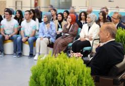 Cumhurbaşkanı Erdoğan, gençlerle bir araya geldi
