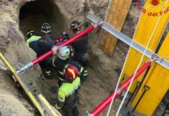 Soygun için kazdığı tünelde sıkıştı, 8 saat sonra kurtarıldı