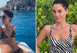 Cansu Dere'den gün batımı pozu!