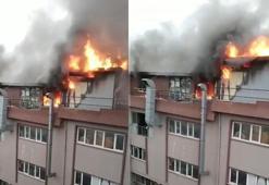 Başakşehir Çorapçılar Sanayi Sitesi'nde yangın