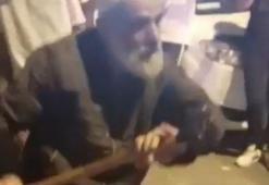 Asker eğlencesinde bastonuyla dans eden dede ilgi odağı oldu