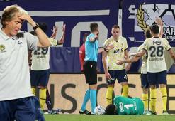 Austria Wien - Fenerbahçe maçına damga vuran olay! Altay Bayındır bir anda yere yığıldı
