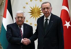 Filistin Devlet Başkanı Ankara'da! Cumhurbaşkanı Erdoğan: İsrail ile atılan adımlar Filistin davasına desteğimizi azaltmayacak