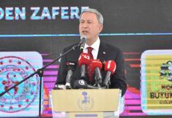 Bakan Akar: Bir asır önce 'var olma' mücadelesi verirken, bugün dünyada söz sahibi durumdayız