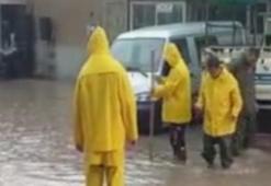 Çanakkale'de fırtına ve dolu yağışı etkili oldu