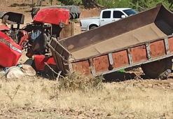 Adıyaman'da traktör devrildi; 1 ölü, 8 yaralı