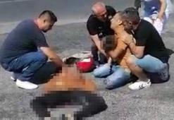 Kazada eşi ve kızını kaybeden babanın feryadı yürek dağladı