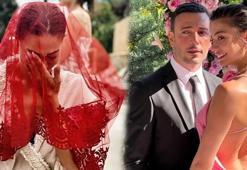 Demet Özdemir kına gecesinde gözyaşlarını tutamadı!