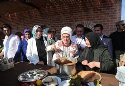 Emine Erdoğan, Gastronomi Festivali'nde Tokat mutfağını gezdi