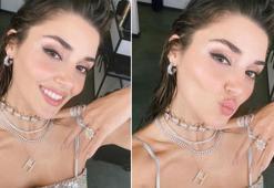 Hande Erçel minili pozlarını paylaştı! Eniştesi Caner Yıldırım'dan yorum gecikmedi
