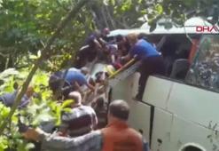 Bursa'da tur otobüsü devrildi: 5 ölü, 35 yaralı