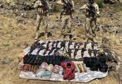 PKK'ya ait cephane ele geçirildi