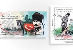 PTT'den "Büyük Zafer'in 100. Yılı" konulu anma pulu ve ilk gün zarfı