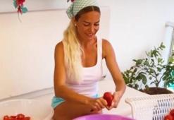 Ünlü şarkıcı Seda Üren'in ev hali gündem oldu! 'Kışa hazırlık'