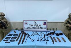 İçişleri: Tendürek'te PKK'ya ait çok sayıda silah ele geçirildi