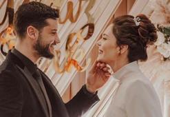 Berk Oktay ile Yıldız Çağrı Atiksoy kına gecesi yaptı! "Benim güzel gelinim"