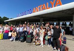Antalya'ya sonbaharın ilk kafilesi, İsveç'ten geldi