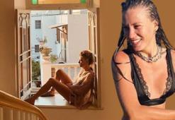 Serenay Sarıkaya denizde yeni pozlarını paylaştı, yorum yağdı!