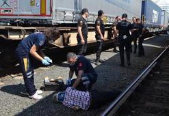 Çorlu Tren Garı'nda bir şahıs rayların arasında yaralı bulundu