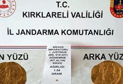 Kırklareli'de bir iş yerinde ele geçirildi! Bizans dönemine ait...
