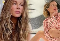 Kate Beckinsale minik bikinisiyle nefes kesti! Sosyal medyada gündem oldu
