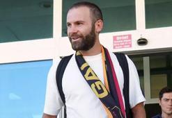 Galatasaray'ın ses getiren transferi Juan Mata İstanbul'a ayak bastı!