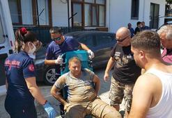 Göçükte, toprak altında kalan 2 işçi kurtarıldı