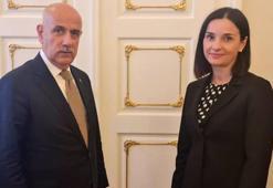 Bakan Kirişci, Hırvat mevkidaşı Vuckovic ile bir araya geldi