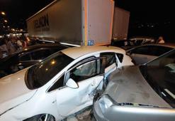 Samsun'da feci kaza: 23 araç birbirine girdi, 18 kişi yaralandı