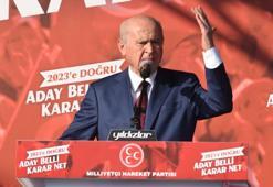 MHP lideri Bahçeli'den HDP'ye bakanlık verileceği iddiasına sert tepki: Teröristlerin tıpkı belediyeler gibi bakanlıklara yerleşmesi demektir!