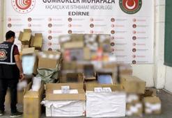 Kapıkule'de 10 milyon lira değerinde kaçak eşya ele geçirildi
