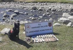 Yüksekova kırsalında silah ve mühimmat ele geçirildi