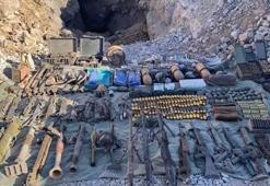 MSB: Pençe- Kilit bölgesinde çok sayıda silah ve mühimmat ele geçirildi