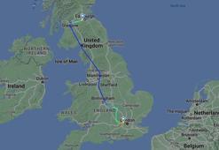 Kraliçenin son hava yolculuğu, tüm zamanların uçuş takip rekorunu kırdı!