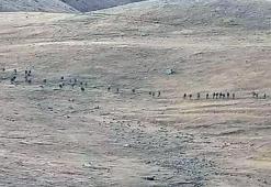Azerbaycan ordusuna direnemeyen Ermeni askerler mevzilerini bırakarak kaçtı