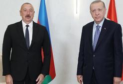 Cumhurbaşkanı Erdoğan,  Aliyev'le görüştü