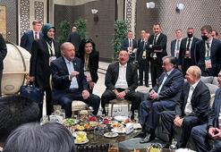 Cumhurbaşkanı Erdoğan ve liderler, zirve öncesi bir arada! Paylaşılan kareler dikkat çekti
