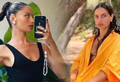 Gülcan Arslan'ın bikini pozları mest etti