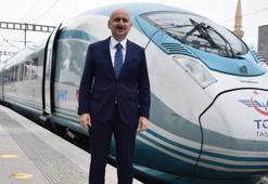 Bakan Karaismailoğlu açıkladı! Hızlı trende tüm zamanların rekoru