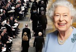 İngiltere Kraliçesi 2. Elizabeth'in cenaze töreninde tarihi görüntüler, son yolculuğuna uğurlandı! 'Terör alarmı verildi, tüm dünya anbean izledi