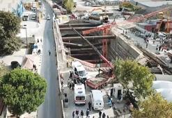 Sancaktepe'de vinç devrildi: 2 ölü